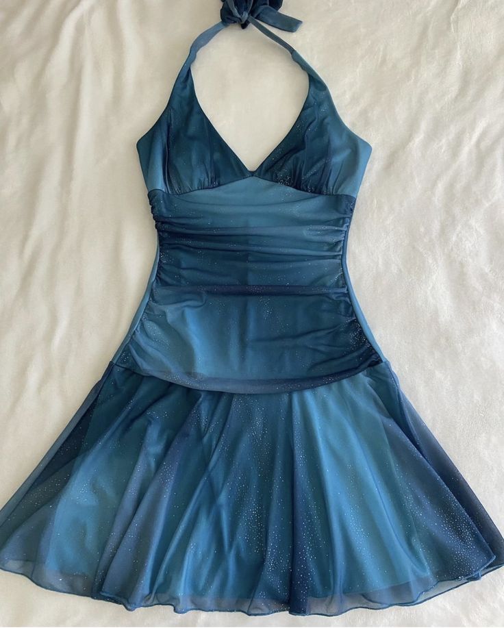 Chiffon Sleeveless Halter Party Dress Short Prom Dress fg7013