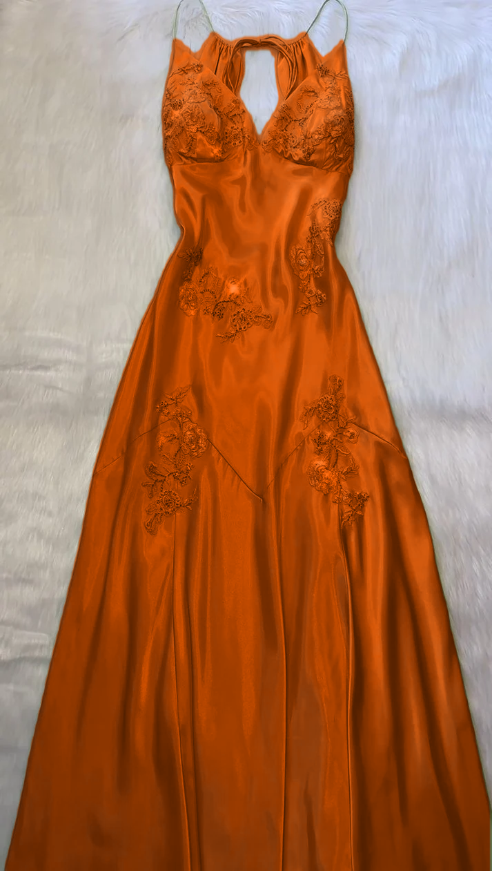 Green V neck Long Prom Dress fg3609