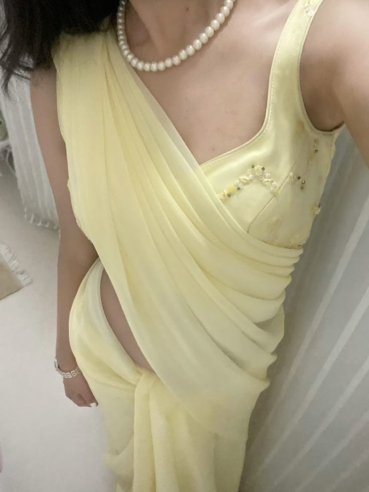 Yellow Two Piece Evening Dresses Long Prom Gowns fg7473