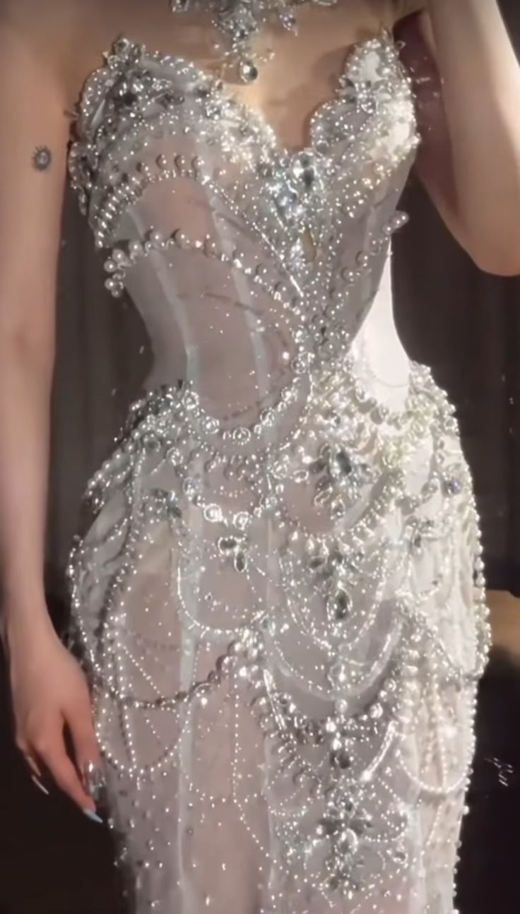 Pretty Mermaid Tulle Beads Long Prom Dresses Formal Evening Dress fg7547