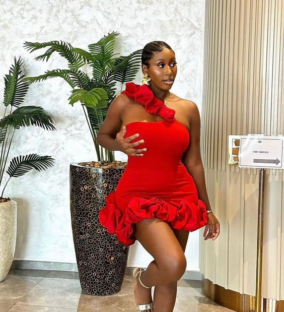 Red Short Prom Dresses, Short Formal Homecoming Dresses fg6285