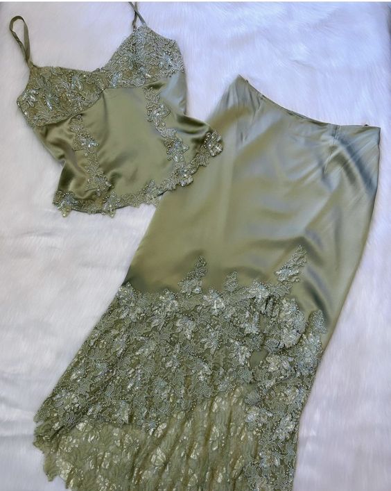 Two Piece Evening Gown New Arrive Prom Dresses fg6542
