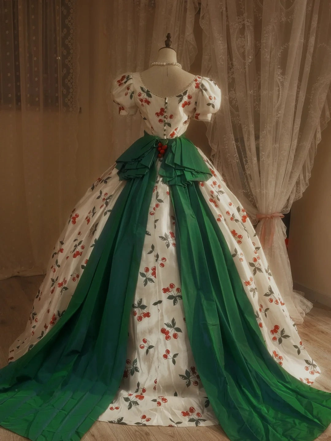 A Line Quinceanera Dresses Luxury Prom Ball Gowns Puffy Princess Dress fg7595