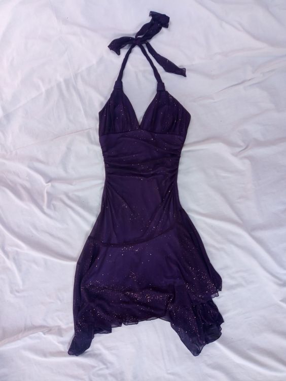 Purple V Neck Short Prom Dresses, Short Formal Homecoming Dresses fg6282