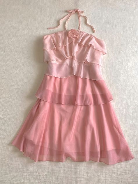 Sleeveless Pink Chiffon A-Line Short Prom Party Dress fg6094