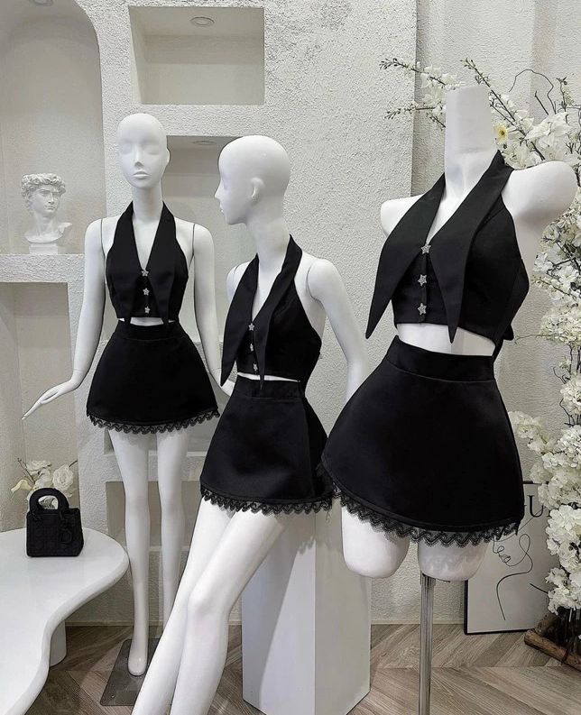 Two Piece Short Prom Dress Party Dress Homecoming Dress fg7051