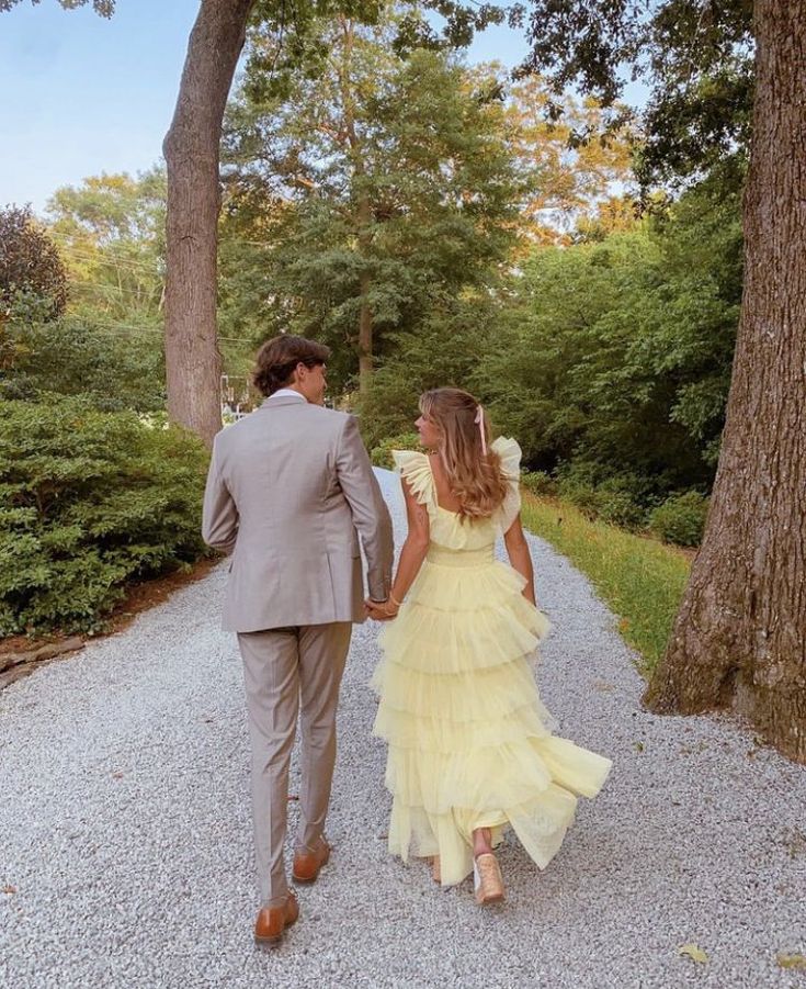 A Line Yellow Layered Long Prom Dress Tulle Formal Party Dress fg4976