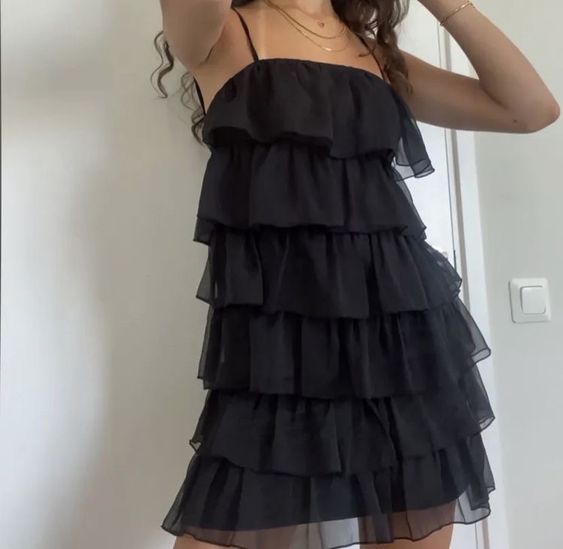 Black Short Prom Dress, Homecoming Dresses fg3446