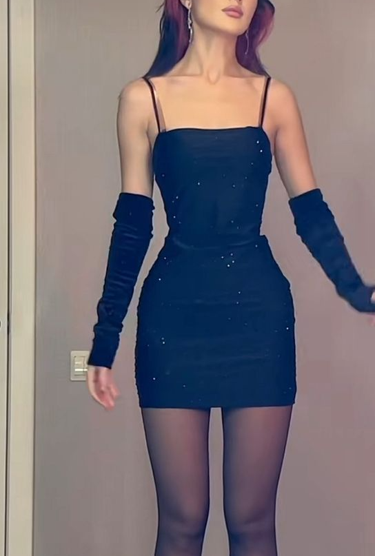 Sexy Sheath Black 16th Birthday Dresses Short Prom Dress fg5967