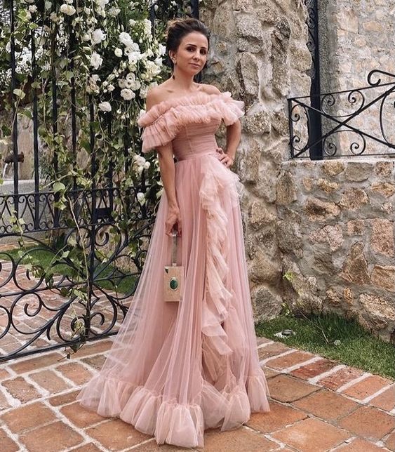 Pink Formal Occasion Dresses Evening Gowns fg2655
