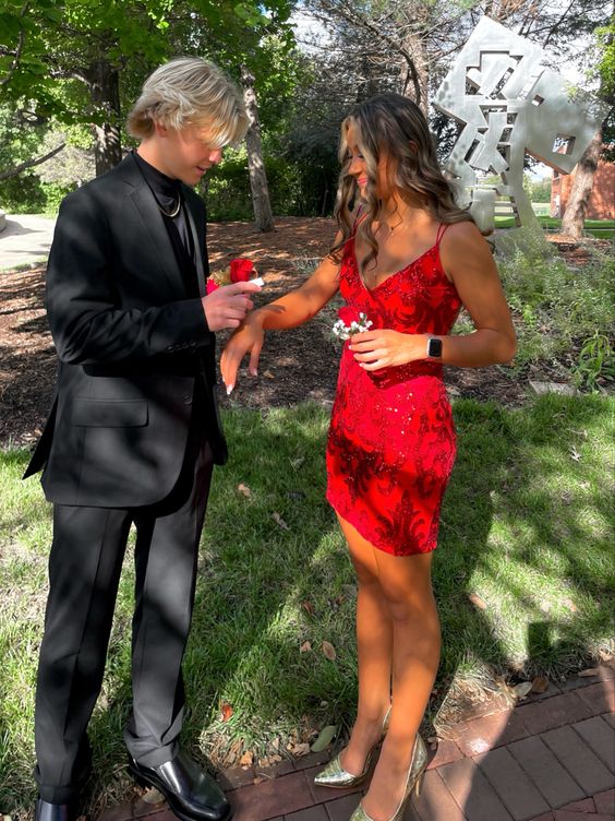 Fashion Short Prom Dress Homecoming Dress Club Dresses fg2155