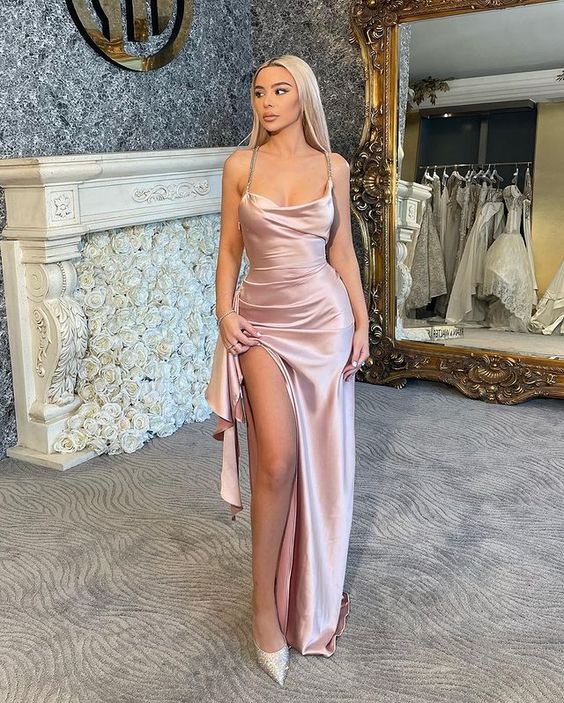 Pink Evening Dresses.charming Formal Evening Gowns fg2582
