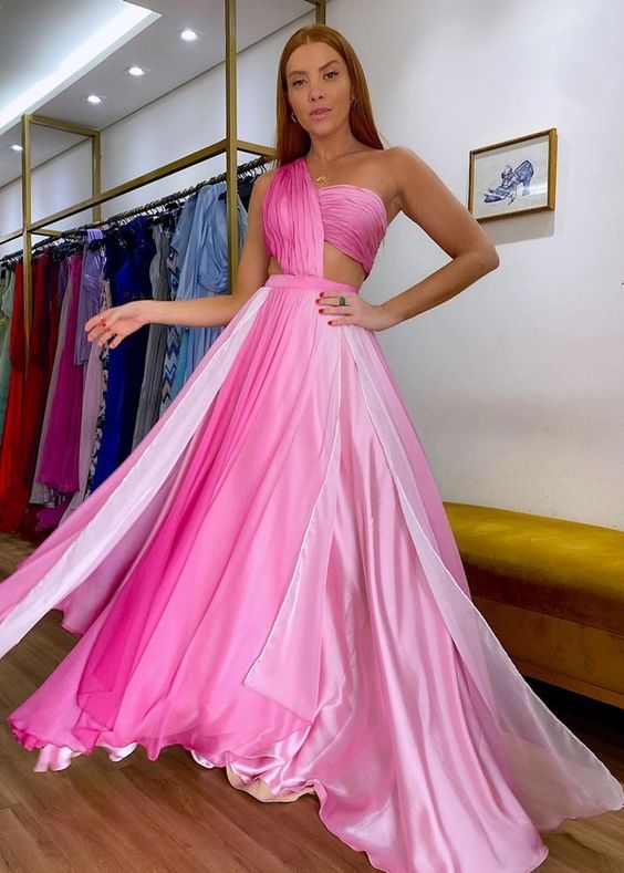 Pink Prom Dress Women Sexy Dresses Elegant Party Dress fg1969