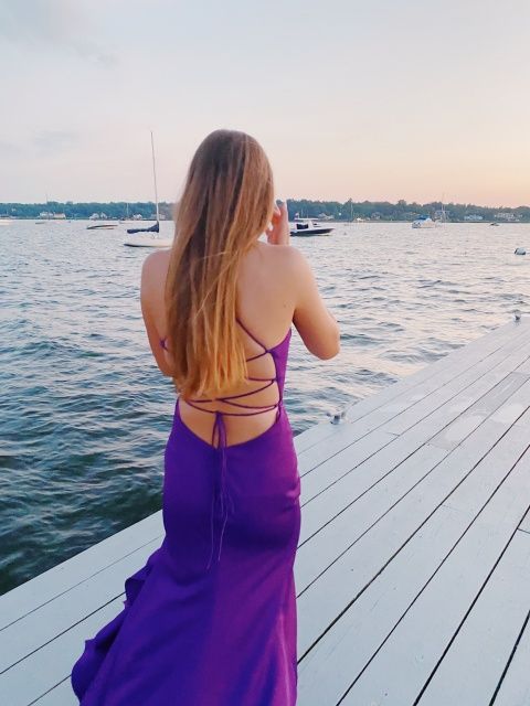 Purple Long Prom Dress, Formal Dress Graduation Dresses fg3231