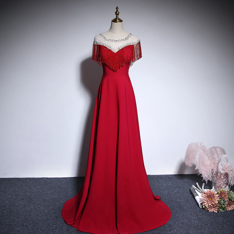 New style a line long evening dress prom dress fg177