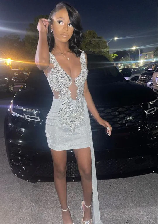 Homecoming Dresses,Hoco dresses black girl Hoco Gown fg247