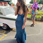 Charming Mermaid Sexy Sleeveless Prom Dress Formal Gown       fg7154