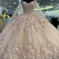 A Line Light Pink Tulle Prom Dress Puffy Quinceanera Dresses Ball Gown        fg3965