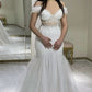 Off Shoulder Mermaid Long Wedding Dress Mermaid Bridal Dresses      fg7268