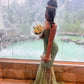 Green Mermaid Black Girl Long Evening Party Dress       fg6508