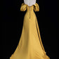 A-Line Off Shoulder Satin Long Prom Dress, Long Evening Dress     fg5602