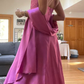 Gorgeous Pink A Line Beaded Prom Dress Long Evening Gown        fg7156