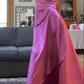 Gorgeous Pink A Line Beaded Prom Dress Long Evening Gown        fg7156