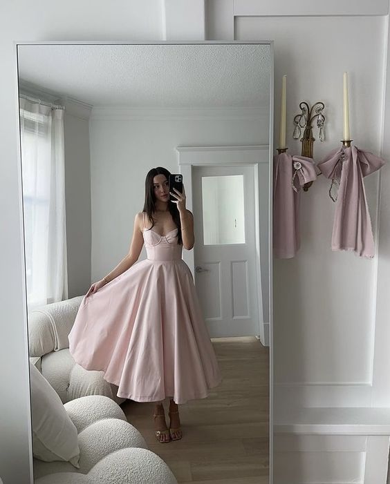 Pink Prom Dresses Eveing Gowns     fg5316