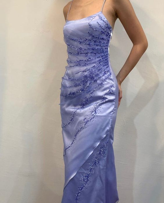 Lilac Evening Dresses Prom Party Formal Party Gown      fg4398