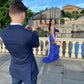 Royal Blue Sequin Mermaid Prom Dresses Evening Party Formal Gowns      fg3776