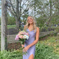 light purple prom dress long slit prom dress     fg3784