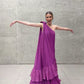 Chic Chiffon Custom Made Ruffles Long Prom Dress      fg3926