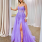 A-Line Prom Dress Spaghetti Straps Sequin Applique Tulle Evening Birthday Party Dress    fg5627