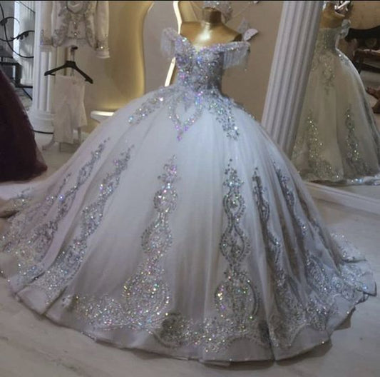quinceañera dress Ball Gown Prom Dresses Evening Gown Wedding Dress     fg2802