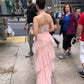 Light Pink Prom Dress Women Sexy Dresses Elegant Party Dress     fg2006