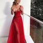 Red sparkly long prom dress long evening dress       fg1450