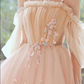 Cute tulle applique short prom dress homecoming dress     fg1084