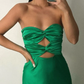 Gorgeous Sheath Green Long Prom Evening Dress        fg464